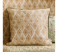 Voyage Maison Voyage Zephyr Printed Velvet Feather Filled Cushion, Lotus, 50 X 50Cm