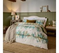 Voyage Maison Wilderness 100% Cotton Duvet Cover Set in Green | Size: Double Voyage Maison Green Double