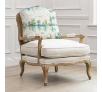 Voyage Maison Wilderness Oak and Topaz Printed Florence Armchair