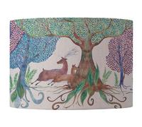 Voyage Maison Willow Woods Eva Animal Lampshade in Light Beige | Size: 30 cm diameter x 21 cm high Voyage Maison Light Beige 30 cm diameter x 21 cm high