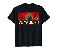 Voyager 1 Interstellar Space Probe Solar System Astronomy T-Shirt