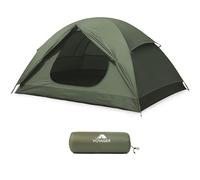 Voyager 2 Man Tent - Waterproof, Windproof, Quick Setup, Spacious 2-Person Camping Tent, Durable, Lightweight Outdoor Shelter, Ideal for Hiking, Backpacking, Camping- 225x135x110cm- Green