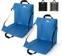 Voyager 2 Pack Folding Camping Chair - Lightweight And Portable With Carry Handle, - Blue