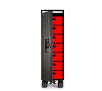 Voyager aeroplane trolley neon black incl. storage equipment board bar
