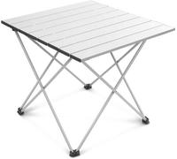 Voyager Camping Table Foldable Outdoor Table With Adjustable Height, Extra Storage, Quick Setup, Lightweight & Durable