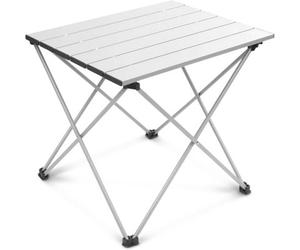 Voyager Camping Table Foldable Outdoor Table With Adjustable Height, Extra Storage, Quick Setup, Lightweight & Durable, Small