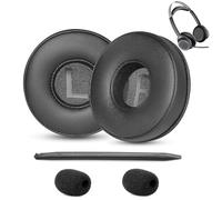 Voyager Focus UC Ear Pads Replacement Compatible with Poly Voyager Focus UC, Plantronics Voyager Focus UC B825 Binaural, BLACKWIRE 5220 5210 7225, Voyager Focus 2 UC USB-A Headset Earpads Cushions