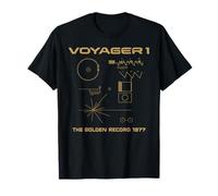 Voyager Golden Record 1977 - Space Exploration Astronomy T-Shirt