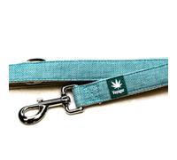Voyager - Hemp Dog Lead, Blue - Made with Premium, Strong Hemp Material - Comfortable and Secure Fit - Perfect Choice for Reliable and Convenient Dog Outings - 122cm Length