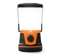 Voyager LED Camping Lantern 1 Pack - Portable Rechargeable Outdoor Light with Adjustable Brightness, Water-Resistant & Up to 40 Hours Battery - Great for Camping, Hiking & Emergencies (Orange)