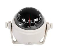 Voyager Marine Electronic Compass,Voyager Bracket Mount Navigation Bracket Mount to Indicate The Direction Accurately, Fits for Car, Watercraft, Boat, Caravan(White)