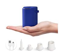 VOYAGER Portable Air Pump Inflation & Deflation Camping Lantern & Power Bank Function 2400mAh Battery SOS Light Portable & Compact for Camping, Outdoors, Hiking, Air bed, Vacuum Storage Bags & Pools