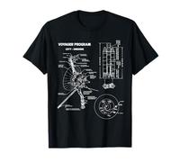 Voyager Probe 1977 Space Probe Rocket T-Shirt