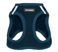 Voyager Step-in Air Dog Harness - All Weather Mesh Step in Vest Harness for Small and Medium Dogs by Best Pet Supplies - Harness (Blue), XX-Small
