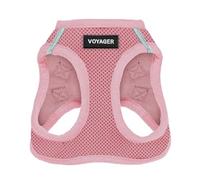 Voyager Step-In Air Dog Harness by Best Pet Supplies - All Weather Mesh Step in Vest Harness for Small and Medium Dogs, Pink, size XL - Chest: 20.5 - 23"