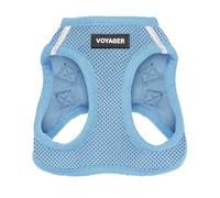 Voyager Step-In Air Dog Harness by Best Pet Supplies - All Weather Mesh Step in Vest Harness for Small and Medium Dogs, Baby Blue, size XS - Chest: 13 - 14.5"