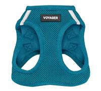 Voyager Step-in Air Dog Harness - All Weather Mesh Step in Vest Harness for Small and Medium Dogs and Cats by Best Pet Supplies - Harness (Turquoise), XS (Chest: 13-14.5")