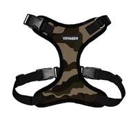 Voyager Step-in Lock Pet Harness - All Weather Mesh, Adjustable Step in Harness for Cats and Dogs by Best Pet Supplies - Army/Black Trim, XL