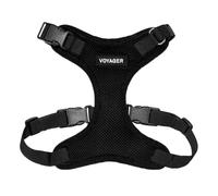 Voyager Step-in Lock Pet Harness - All Weather Mesh, Adjustable Step in Harness for Cats and Dogs by Best Pet Supplies - Black, XS