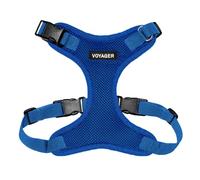 Voyager Step-in Lock Pet Harness - All Weather Mesh, Adjustable Step in Harness for Cats and Dogs by Best Pet Supplies - Royal Blue, L