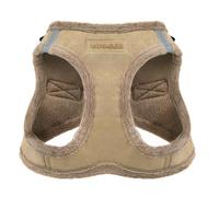 Voyager Step-In Plush Dog Harness by Best Pet Supplies - Step In Vest Harness for Small and Medium Dogs, Soft Plush, Latte, size XS - Chest: 13 - 14.5"
