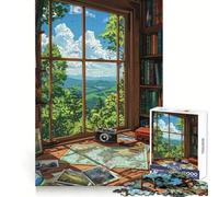 Voyagers Retreat Adult Jigsaw Puzzle1000 Pieces Memory Ability Relaxed Leisure Secure Join Warm Xmas Gift (38x26cm)