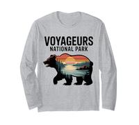 Voyageurs National Park Camping Canoe Adventure Men Women Long Sleeve T-Shirt