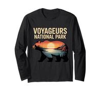 Voyageurs National Park Camping Canoe Adventure Men Women Long Sleeve T-Shirt