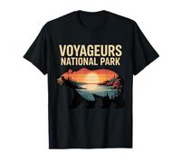 Voyageurs National Park Camping Canoe Adventure Men Women T-Shirt