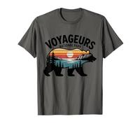 Voyageurs National Park Camping Canoe Adventure Men Women T-Shirt