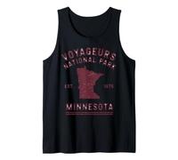 Voyageurs National Park Minnesota Est. 1975 Tank Top