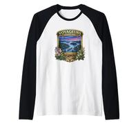 Voyageurs National Park Minnesota Novelty Graphic Souvenir Raglan Baseball Tee