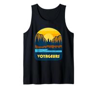 Voyageurs National Park Retro Outdoor Design Tank Top