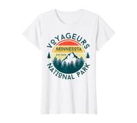 Voyageurs National Park Value Graphic T-Shirt, Women, White, S