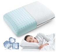 VOYERO Soft Memory Foam Pillow,Gel Pillow for Sleeping,Ventilated and Breathable Cooling Pillow,Oeko-TEX & CertiPUR-US Double Certification,60x36x13cm (1 Pack)