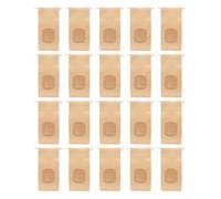 Voyoo 20 Pcs Brown Kraft Paper Bags with Window and Tin Tie Closure, 115x65x246mm,Ideal for Toast Bread, Snacks, Bakery Packaging