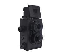 Voyoo DIY Classic Retro Double Reflex TLR Camera, 35MM Dual Lens Film Camera, 47mm Lens Focal Length, Knob Manual Passing