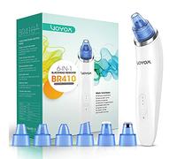 VOYOR Blackhead Remover Vacuum Suction Facial Pore Cleaner Electric Acne Comedone Extractor Kit with 6 Microcrystalline Head for Women and Men Black Heads Extraction BR410