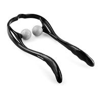 VOYOR Handheld Neck Massager with Dual Trigger Points, Deep Tissue Shiatsu for Muscle Pain Relief, Ergonomic Handle, Portable for Home & Office MS110