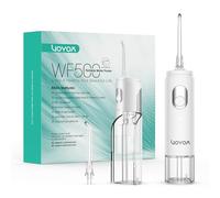 VOYOR-HEALTH Travel Water Flosser, Cordless Oral Irrigator, Rechargeable Dental Water Jet Flosser with 3 Modes, Electric Water Flosser for Teeth IPX7 Waterproof Travel & Home Use WF500