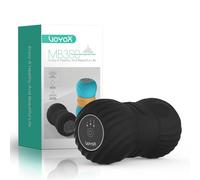 VOYOR-HEALTH Vibrating Peanut Massage Ball Roller for Tense Muscle, Electric Double Lacrosse Massage Ball with Deep Tissue Trigger Point Massage, Yoga Sports Fitness Use, Rechargeable MB300 (Black)