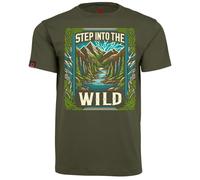 Voyovnik Step Into The Wild T-shirt - Olive