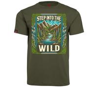 Voyovnik Step Into The Wild T-shirt - Olive