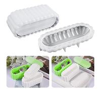 Voyyphixa 2PCS Oval Storage Box Resin Moulds with Lid, Silicone Trinket Box Epoxy Resin Moulds Rectangle Resin Casting Moulds for Container Jar DIY Crafts Home Storage Decor Candle Holder (Rectangle)