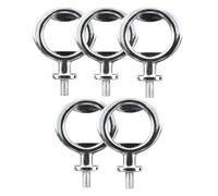 Voyyphixa 5 Pcs Bottle Opener Inserts Kit, Stainless Steel Beer Opener Accessories, Blank Bottle Opener Metal Hardware for Resin Craft, DIY Project