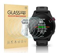 Vozehui 6 Pack Screen Protector for Garmin Forerunner 255S/255S Music, High Definition Tempered Glass, 2.5D Ultra-Thin, Touch Sensitive, Easy Installation, for Garmin Forerunner 255S/255S Music