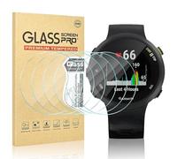 Vozehui 6 Pack Screen Protector for Garmin Forerunner 45, High Definition Tempered Glass, 2.5D Ultra-Thin, Touch Sensitive, Easy Installation, for Garmin Forerunner 45