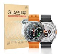 Vozehui 6 Pack Screen Protector for Samsung Galaxy Watch 7 Ultra, High Definition Tempered Glass, 2.5D Ultra-Thin, Touch Sensitive, Easy Installation, for Samsung Galaxy Watch 7 Ultra