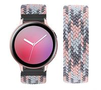 Vozehui Elastic Straps 20mm Compatible For Samsung Galaxy Watch 6/5/4 40mm 44mm/Watch 4 Classic/Active 2/Galaxy Watch 3 41mm/Galaxy watch 42mm Solo Loop Sport Band Replacement Nylon Wristband