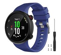 Vozehui Strap Compatible with Garmin Forerunner 45S, Soft Silicone Sport Wristband Arm Band Replacement Bracelet for Forerunner 45S,Man and Women